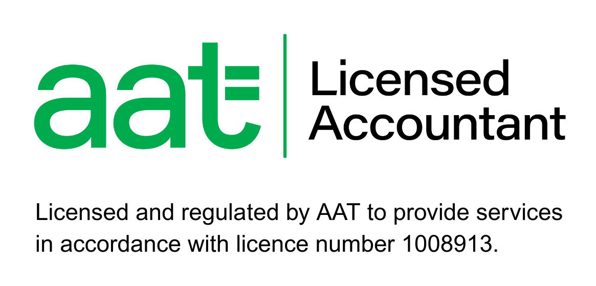 AAT Licensed Accountant - Licensed and regulated by AAT to provide services in accordance with licence number 1008913